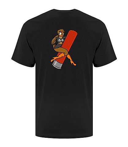 Shotgun Shell Pin Up Cotton Blend Tee